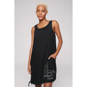 Dámské šaty Soccx ŠATY SP2302-7501-21 L, Černá