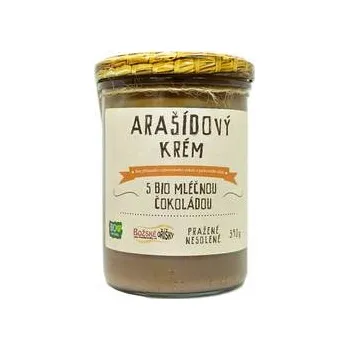 Božské oříšky Arašídový krém s mléčnou čokoládou 390g