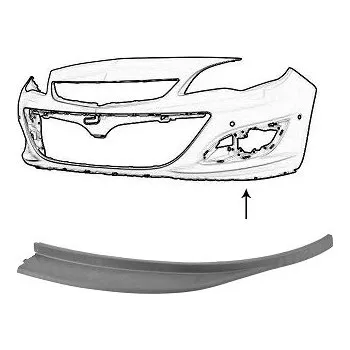 Nárazník Spoiler VAN WEZEL 3753502