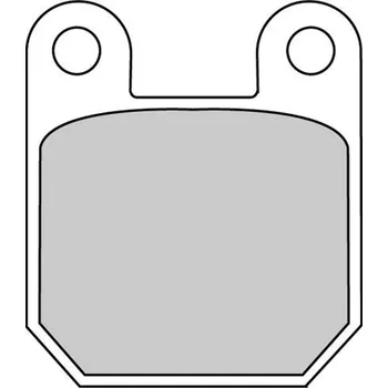 Brzdová destička Brzdové destičky FERODO