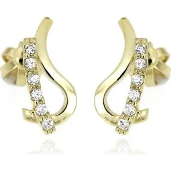 Náušnice Zlatnictví U Kostela Dámské náušnice se zirkony 1124 698002585