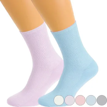Dámské ponožky Dámské bambusové ponožky 3páry Mix Farba (Ponožky z bambusu pro ženy zdravotní 3 páry v balení)