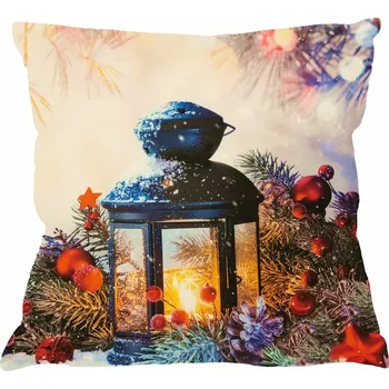 Povlak na dekorativní polštářek Fotonávlek, povlak na polštářek 40 x 40 Lucerna a ozdoby