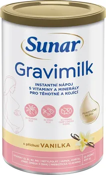 Instantní nápoj Sunar Gravimilk 450 g vanilka