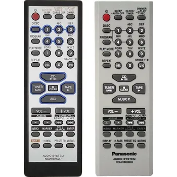 Dálkový ovladač PANASONIC N2QAHB000065 - náhradní dálkový ovladač