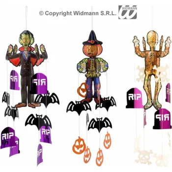 Karnevalový kostým WIDMANN Halloween závěsná dekorace Upír