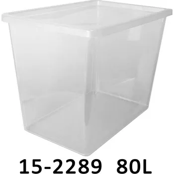 Úložný box Plastový úložný box Basic Box 80L MIKAWI 15-2289