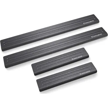 Tuning CRONI Kryty prahů 2 Line Ford Mondeo III Sedan/Hatchback/Kombi 4\5 2000-2007 Kryt: dvě linky, Barva: Satin černý