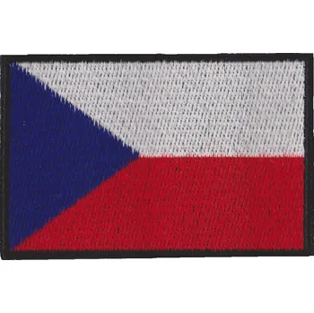 Nášivka NAVYS Nášivka vlajka Česká republika barevná velká A-1 velcro