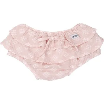 Kojenecké oblečení LODGER kraťásky BLOOMER FRILLS TRIBE MUSLIN Tan vel. 80
