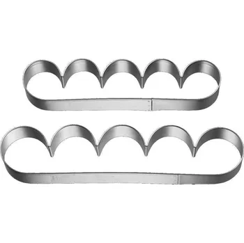 Vykrajovátko Birkmann, Vykrajovátko marcipánu Birkmann růže 2 ks - Formadore