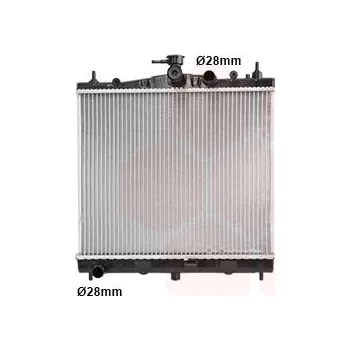 Chladič motoru Chladič, chlazení motoru VAN WEZEL 13002210