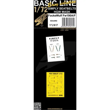 Plastikový model HGW 1/72 Focke Wulf Fw190A/F (EDU) BASIC LINE