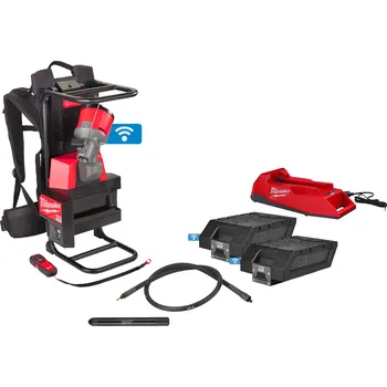 Elektrické nířadí Milwaukee MXF CVBPKIT-602 - MX FUEL™ batohový ponorný vibrátor do betonu