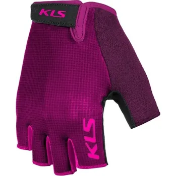 Cyklistické rukavice Rukavice KLS Factor 021, purple - L / Fialová