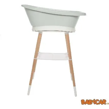 koupací vanička BÉBÉ-JOU sada vanička se stojanem SENSE Sky Green
