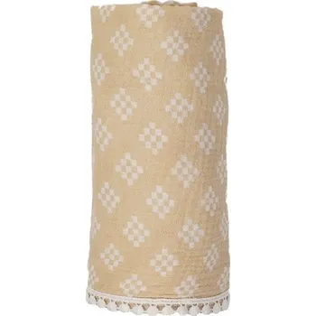 LODGER multifunkční plena SWADDLER TRIBE MUSLIN 120x120cm 1ks Sand