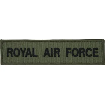 Nášivka originální Royal Air Force - olivová-černá