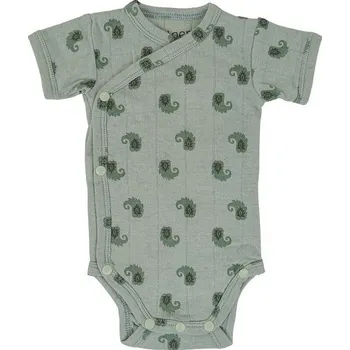LODGER body ROMPER SHORT SLEEVES FLAME TRIBE Silt Green vel. 74