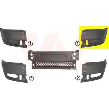 Nárazník Nárazník VAN WEZEL 1898563