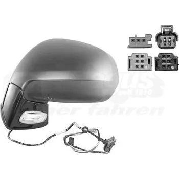 Auto zrcátko Vnější zpětné zrcátko VAN WEZEL 0972817