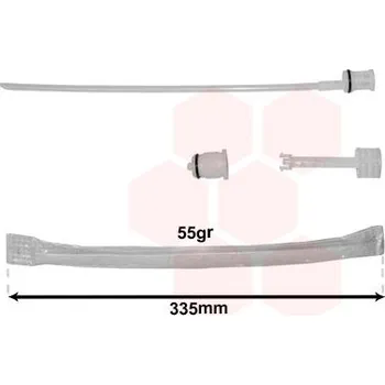 Klimatizace automobilu Sušárna, klimatizace VAN WEZEL 3000D601