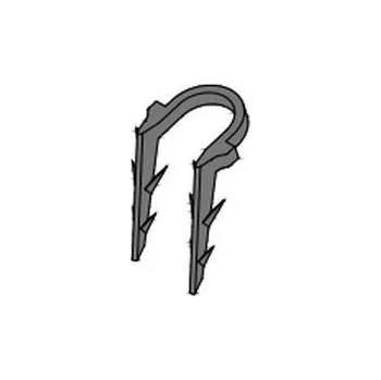 Příchytka podlahová C, průměr 22 mm, Koňařík, 13100305