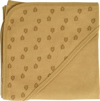 Dětská deka LODGER deka DREAMER NEWBORN RIB 100x100cm Dark Honey