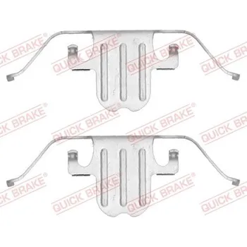 Přislušenství brzdového systému Sada příslušenství, obložení kotoučové brzdy Quick Brake 109-1751