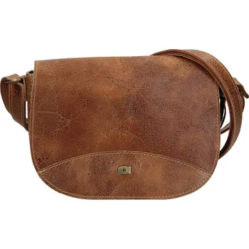 Kabelka Luxusní dámské kožené crossbody Daag Annie - hnědá
