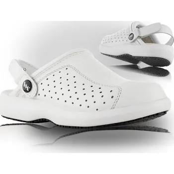 Pracovní obuv VM Footwear Obuv VM LINZ 3995-OB, sandál, bílá 3995-OB/38 Bílá 38
