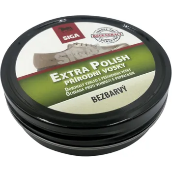 Přípravek pro údržbu obuvi Sigal Extra polish - vosková impregnace