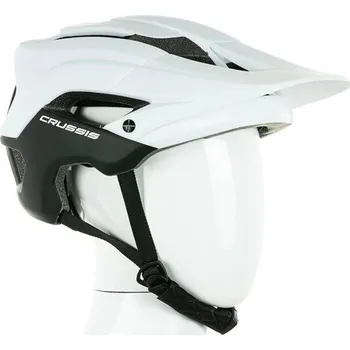 Kolečkové brusle Cyklistická helma Crussis 03012 - bílo-černá L