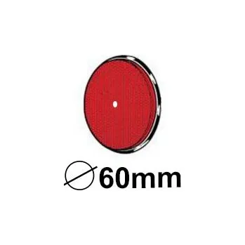 Osvětlení automobilu odrazka kulata s otvorem pro uchyceni pr