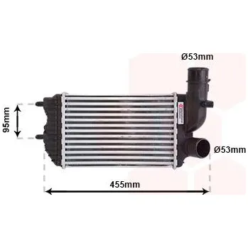 Motor automobilu Chladič turba VAN WEZEL 40004183