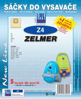Sáček do vysavače Jolly Z4 Zelmer 5 ks