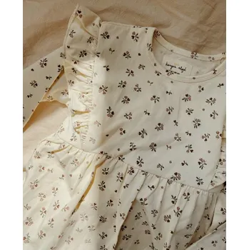 Dívčí šaty Konges Slojd Konges Sløjd Bavlněné šaty Petit Amour Rose Velikost: 2 roky Konges Sløjd HYGSOFT DRESS