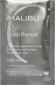 Vlasová regenerace Malibu C Welness Remedy Scalp Therapy kúra pro citlivou pokožku hlavy 5 g