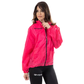 Pánská větrovka šusťáková bunda givova Basico fuxiová 0006 XS