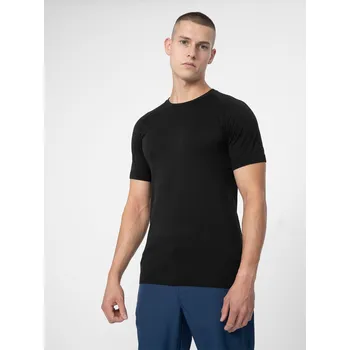 Pánské tričko 4F 4FSS23TFTSM141 DEEP BLACK Pánské tričko US L/XL