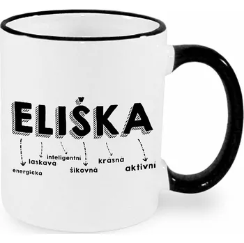 Hrnek - Eliška Barva: Černá