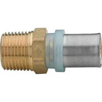 Přechod lisovací s vnějším závitem, 20x1/2"