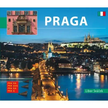 Fotokniha Praha / kniha L.Sváček - malý italsky
