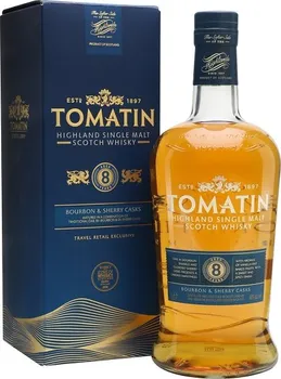 Whisky Tomatin Single Malt Whisky 8 y.o. 40 % 1 l karton