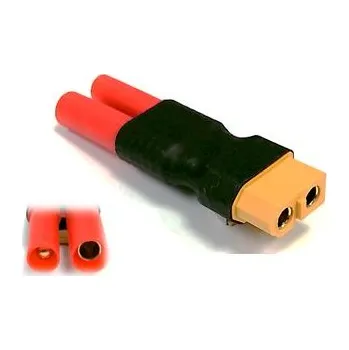 RC vybavení Adaptér XT60 samice / HXT bullet 4mm