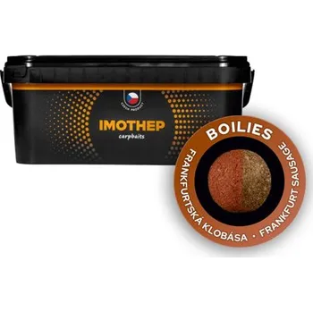 Boilies Imothep carpbaits Imothep - Frankfurter Sausage (EUFRAT) 24 mm Hmotnost: 1 kg