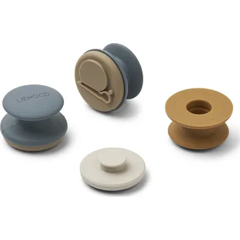 Dětské razítko LIEWOOD Razítka Earl - Dino/whale blue mix