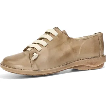 Dámské polobotky Creator dámské komfortní polobotky z hladké kůže - béžovo hnedé