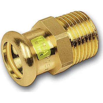 Vodovodní potrubí CU přechod 11243g, 15x3/4", press plyn