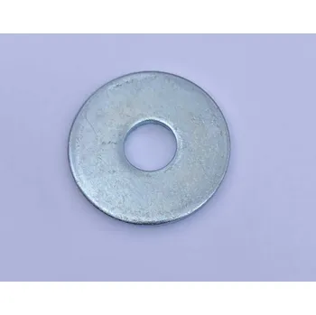 Matice Velkoplošná podložka M18 (20mm) pro dřevěné konstrukce, DIN 440R, bílý zinek, 100HV